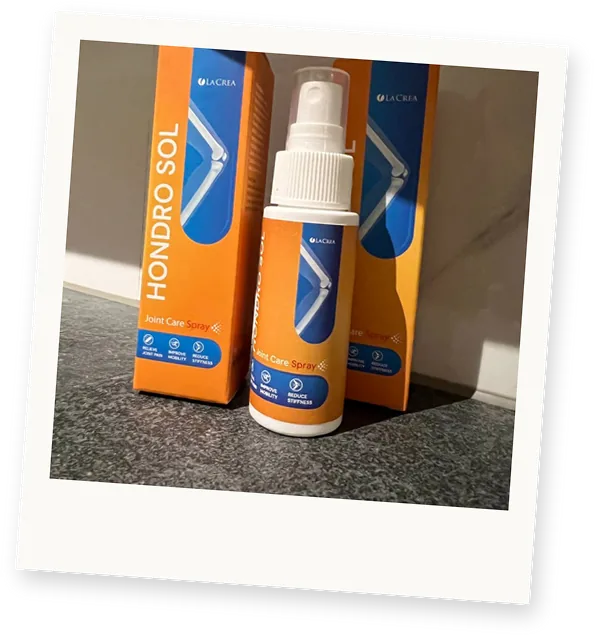 A Hondro Sol spray eredeti csomagolása